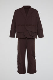 Deep Espresso Utility Co-Ord Set