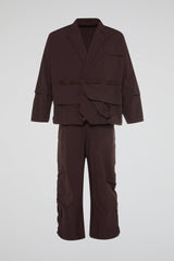 Deep Espresso Utility Co-Ord Set