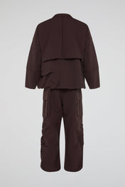 Deep Espresso Utility Co-Ord Set