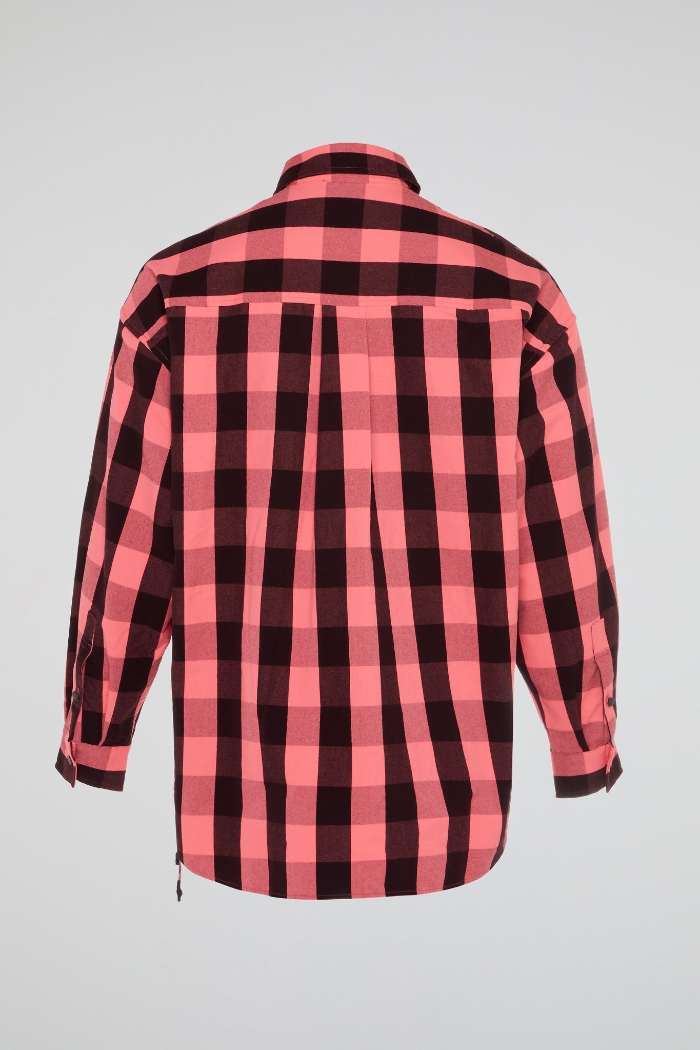 Pink Check Utility Shirt