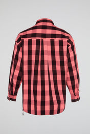 Pink Check Utility Shirt