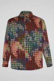 Blurred Rainbow Jacquard Shirt