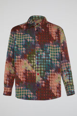 Blurred Rainbow Jacquard Shirt