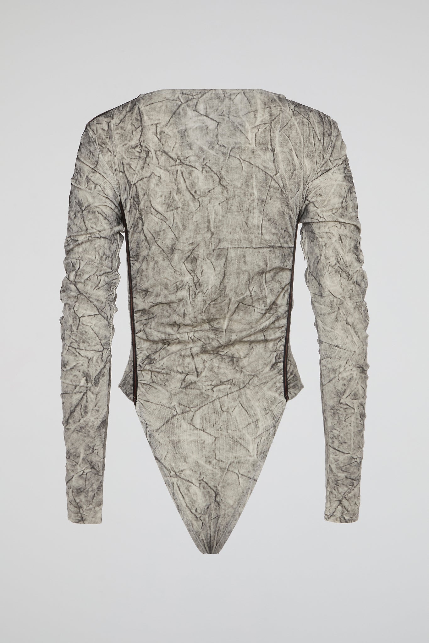 Dumist Ruched Camouflage Bodysuit