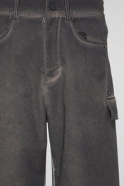 Washed Layered Utility Pants