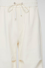 DUMIST OFF WHITE REGULAR TROUSERS
