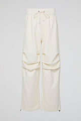 DUMIST OFF WHITE REGULAR TROUSERS