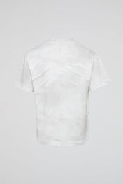 White Tie-Dye Studded T-Shirt