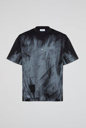 Black Flame Graphic T-Shirt