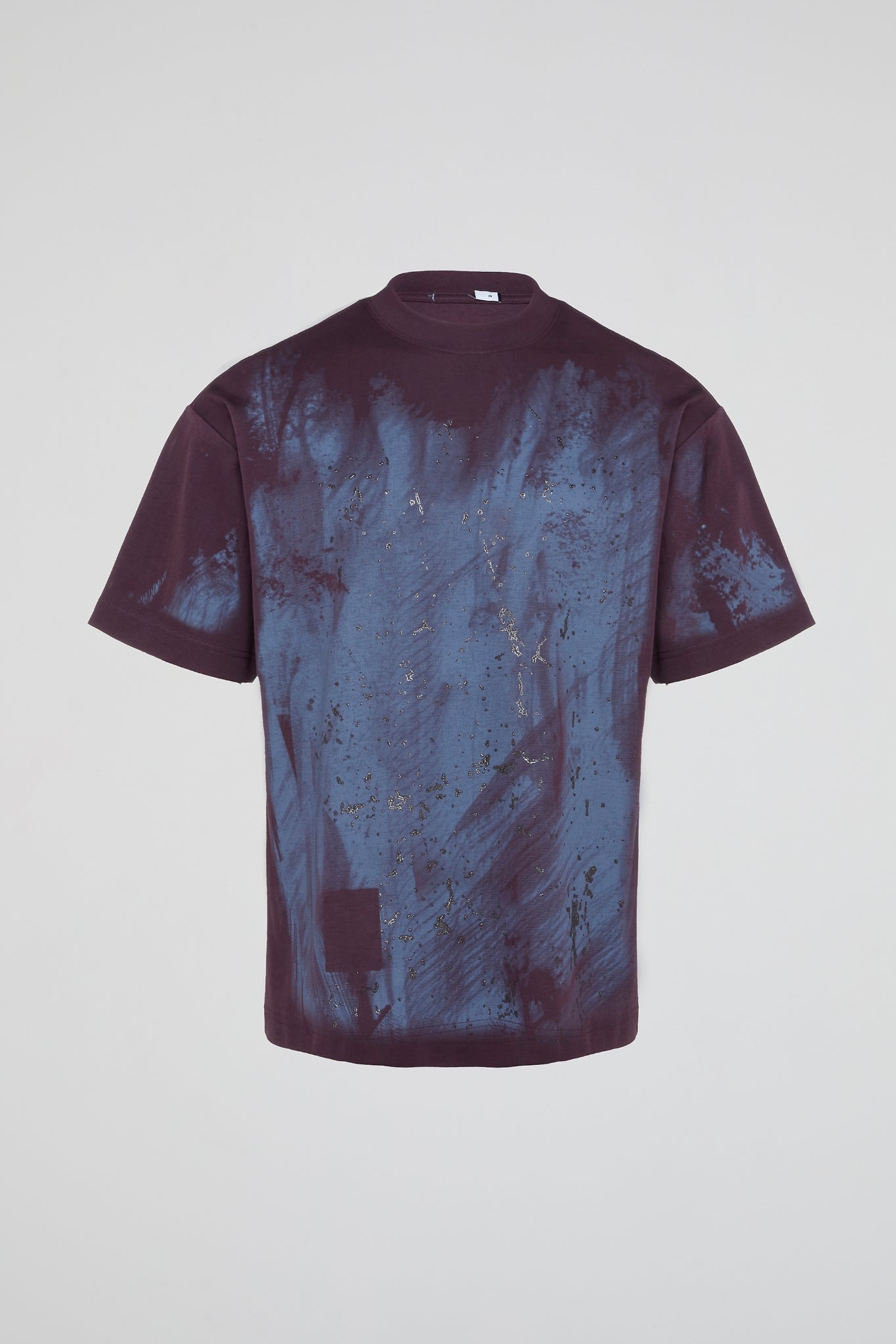 Burgundy Flame Graphic T-Shirt