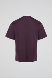 Burgundy Flame Graphic T-Shirt