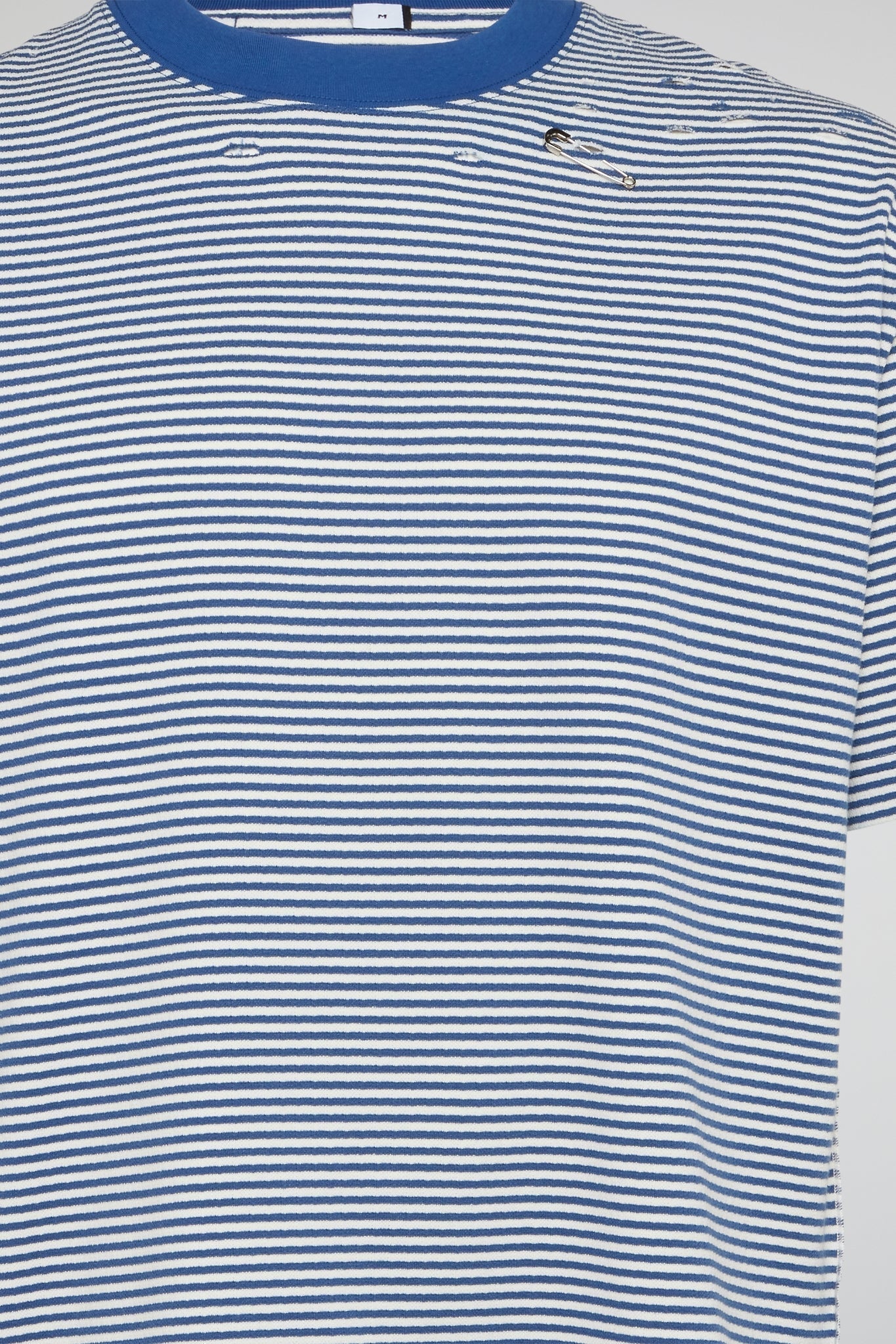 Dumist Distressed Striped T-Shirt