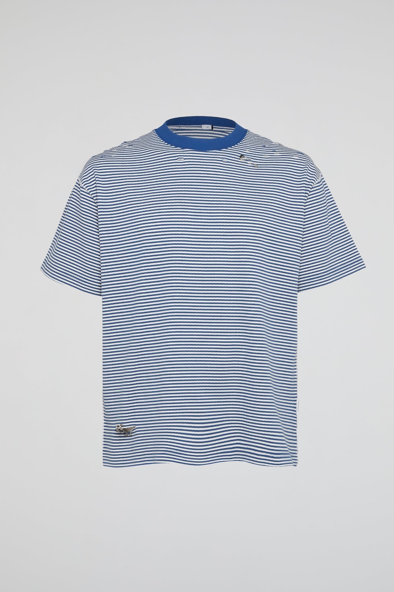 Dumist Distressed Striped T-Shirt