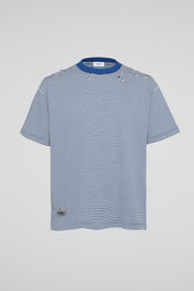 Distressed Striped T-Shirt