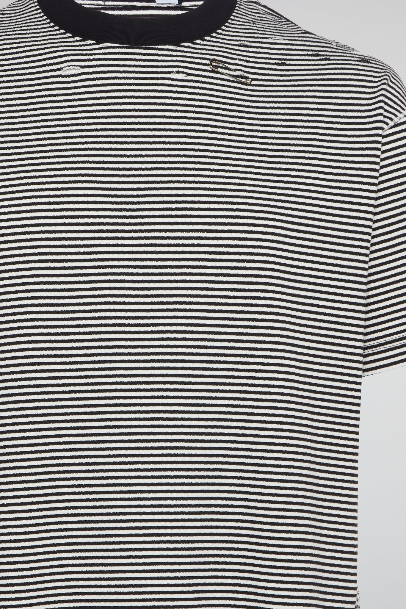 Dumist Distressed Striped T-Shirt