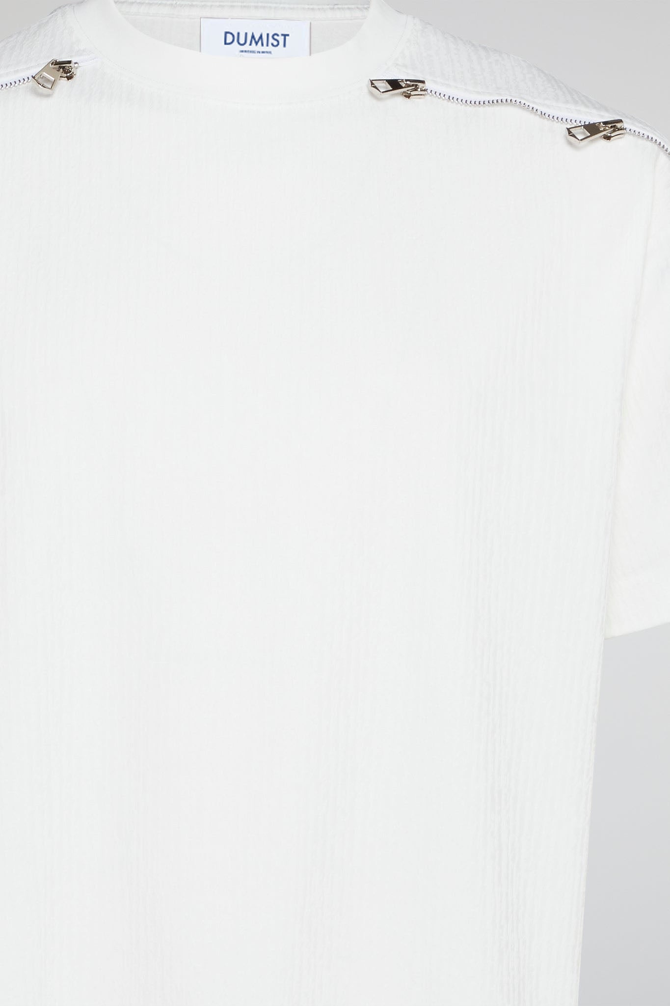 Zipper Detail T-Shirt