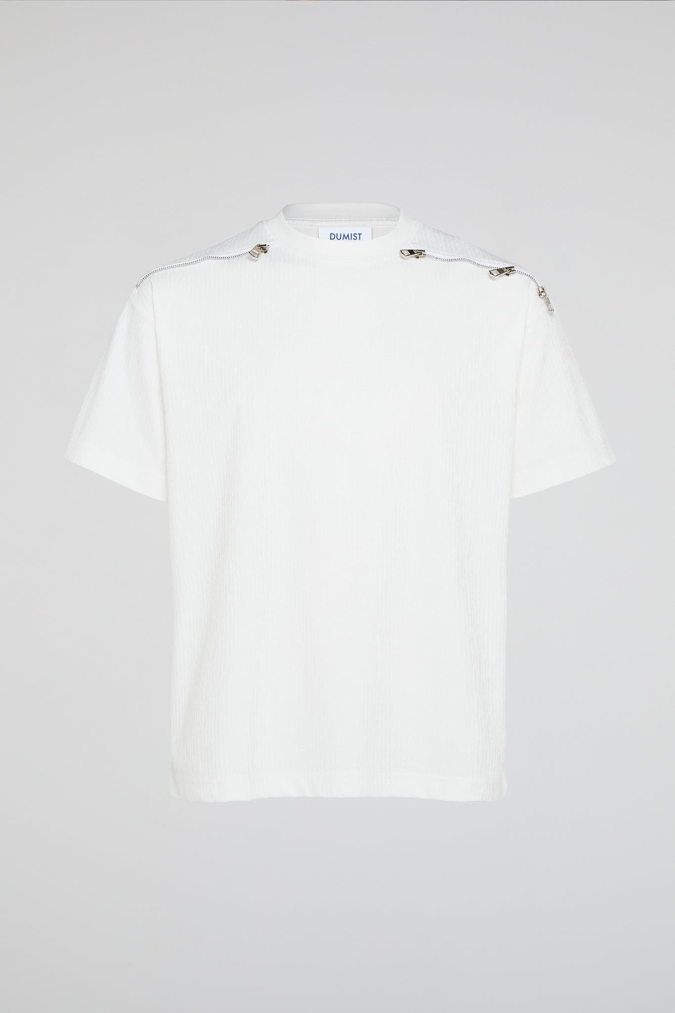 Zipper Detail T-Shirt