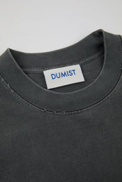 DUMIST Washed Raw Edge Essential Tee