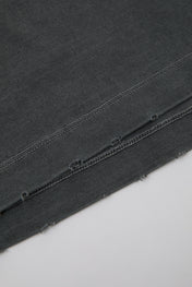 Washed Raw Edge Essential Tee