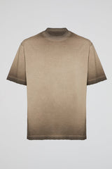 DUMIST Washed Raw Edge Essential Tee
