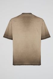 DUMIST Washed Raw Edge Essential Tee