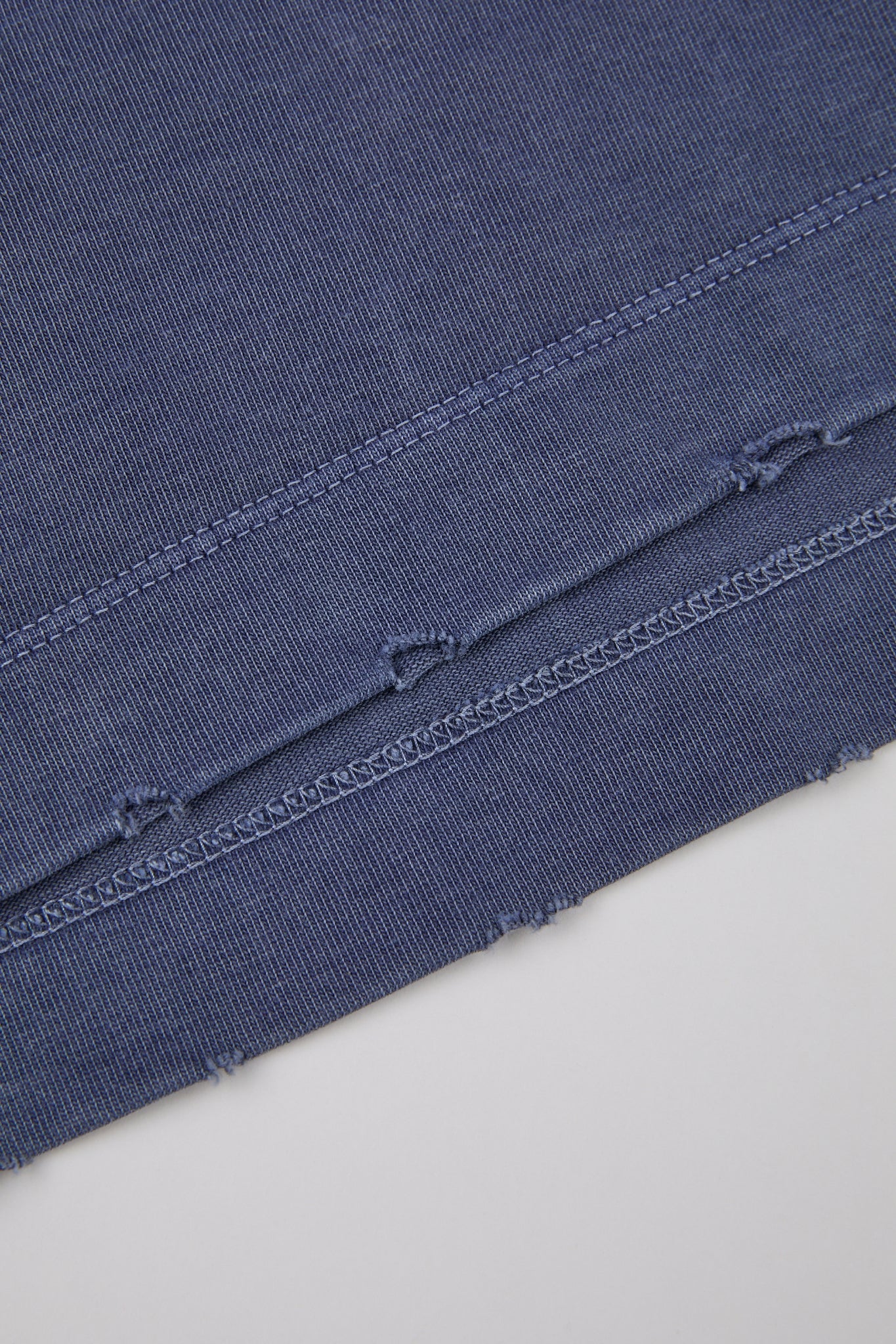 Washed Raw Edge Essential Tee