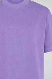 DUMIST Washed Raw Edge Essential Tee