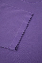 Washed Raw Edge Essential Tee