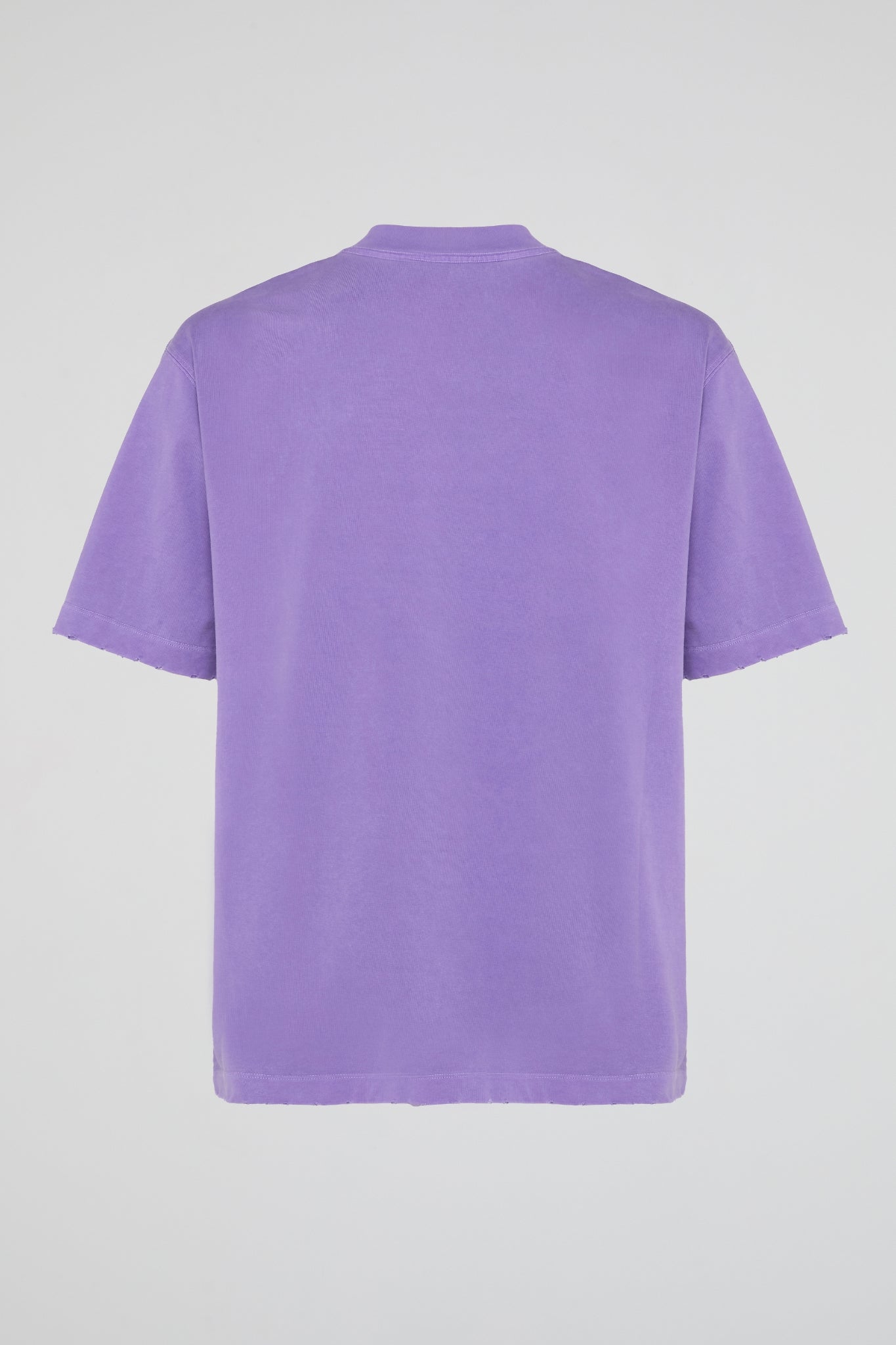 DUMIST Washed Raw Edge Essential Tee