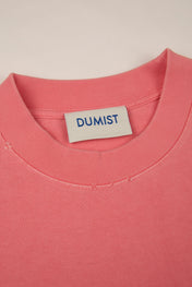 DUMIST Washed Raw Edge Essential Tee