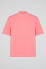 DUMIST Washed Raw Edge Essential Tee