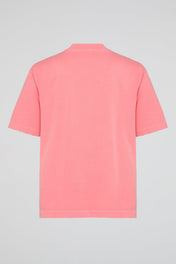 DUMIST Washed Raw Edge Essential Tee