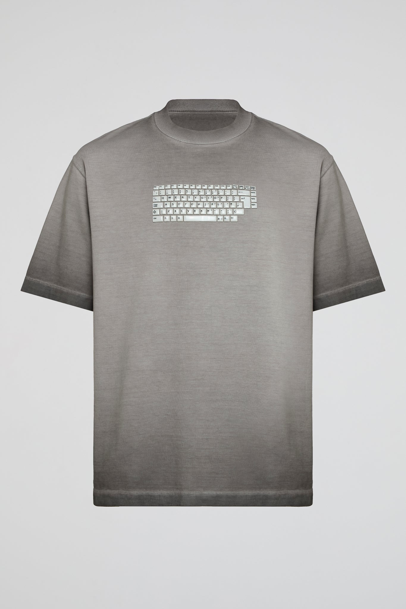 Keyboard Washed Grey T-Shirt