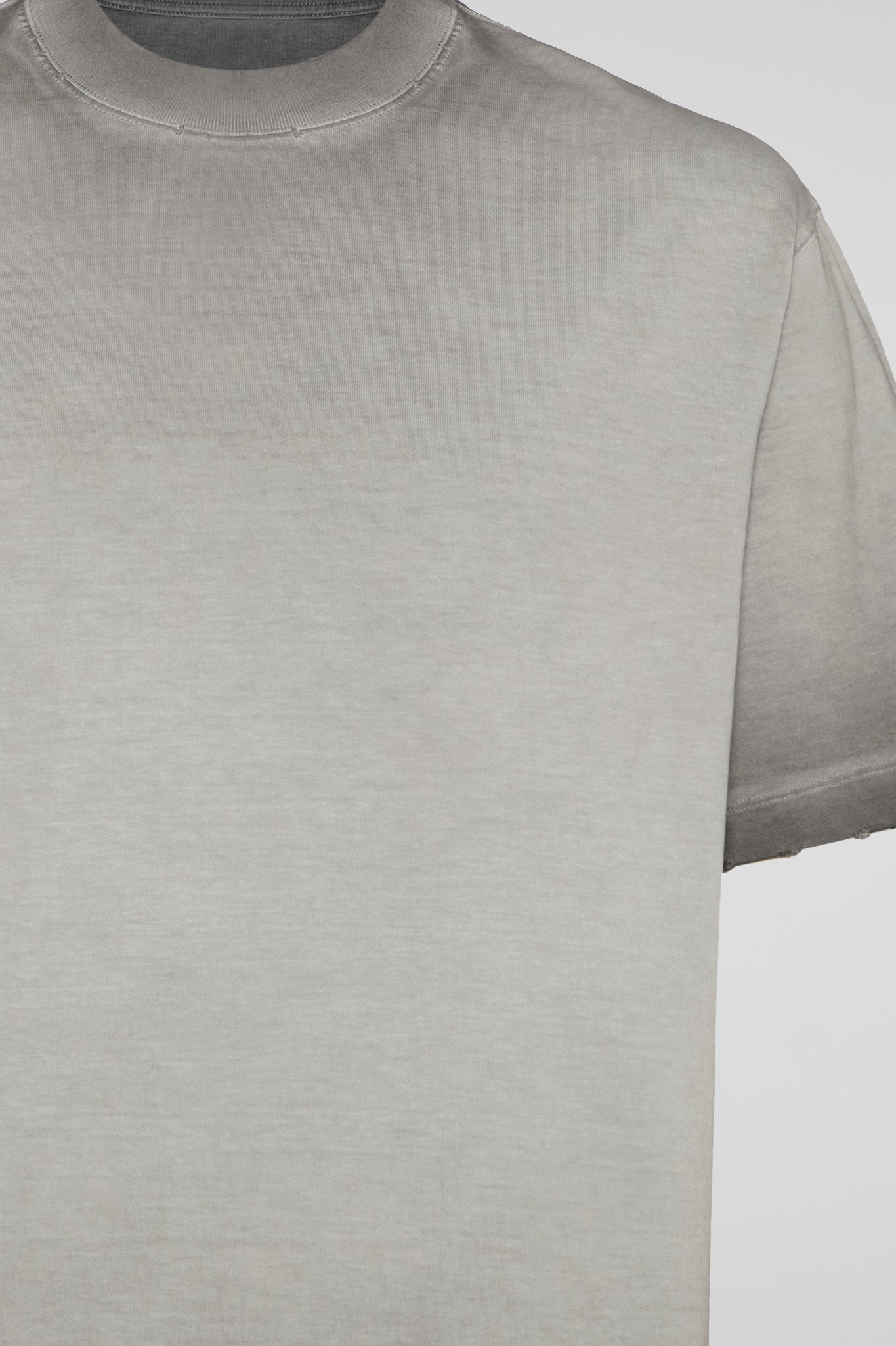 Washed Dark White Technical T-Shirt
