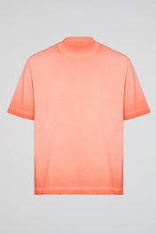 DUMIST Washed Raw Edge Essential Tee