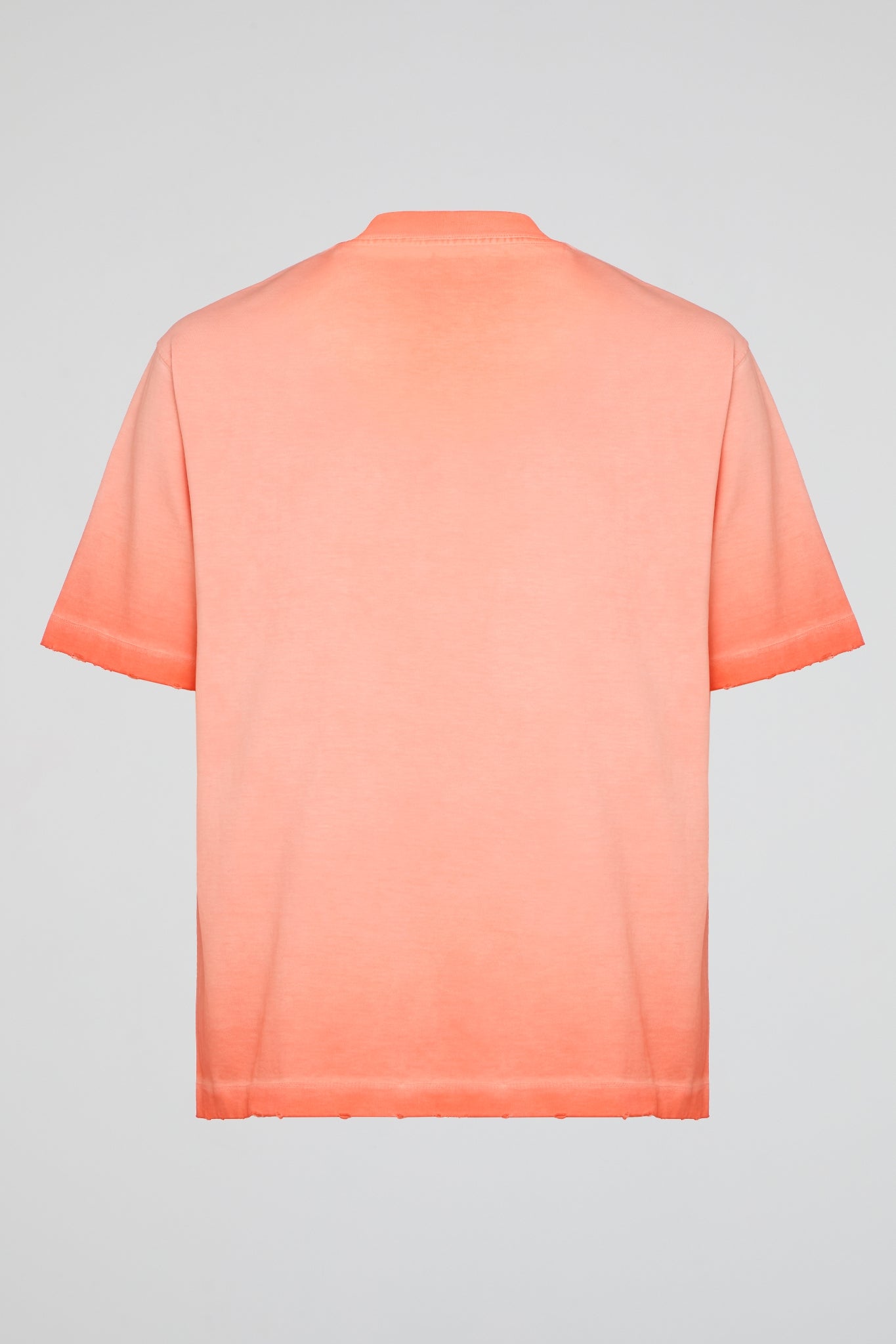 DUMIST Washed Raw Edge Essential Tee