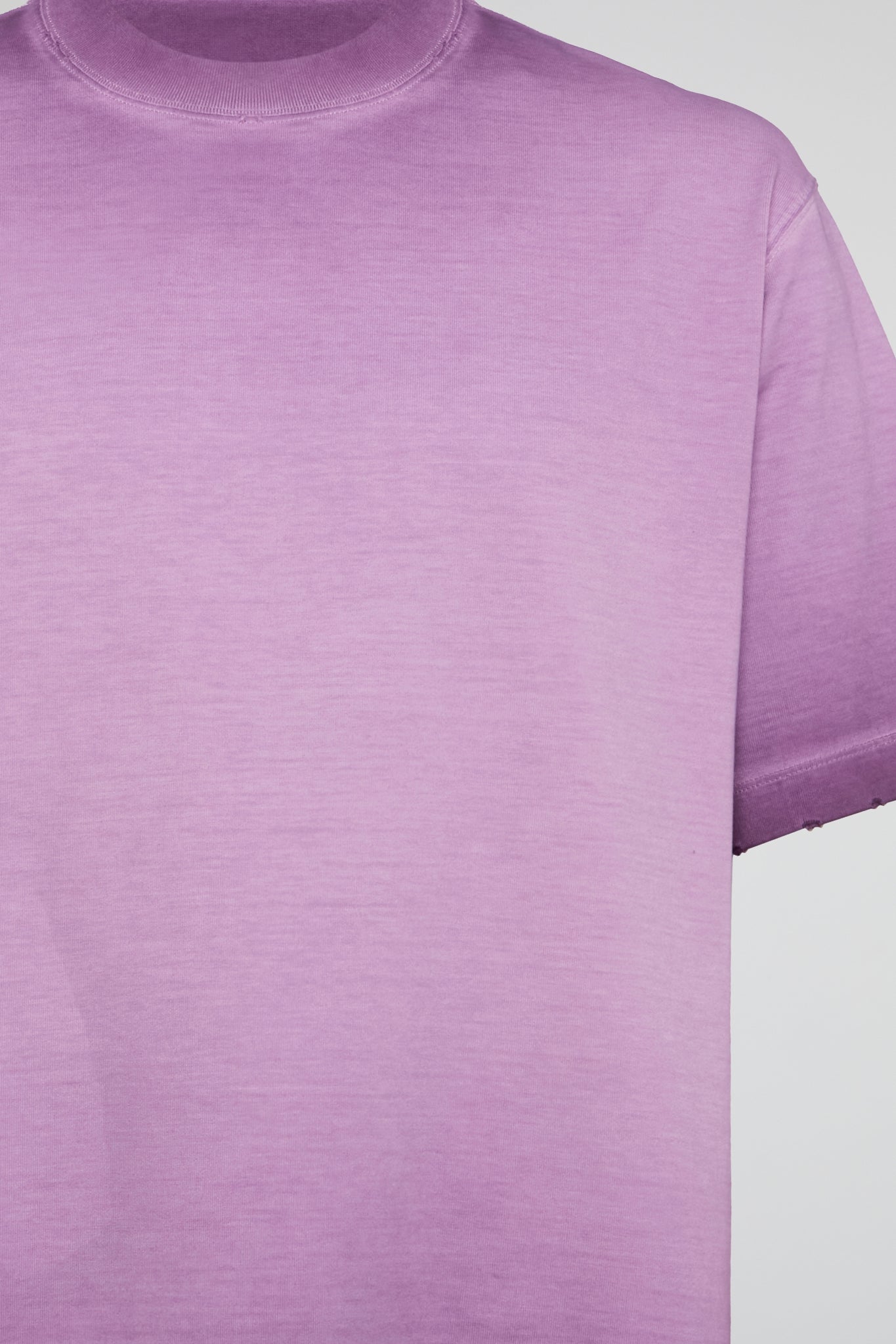 DUMIST Washed Raw Edge Essential Tee