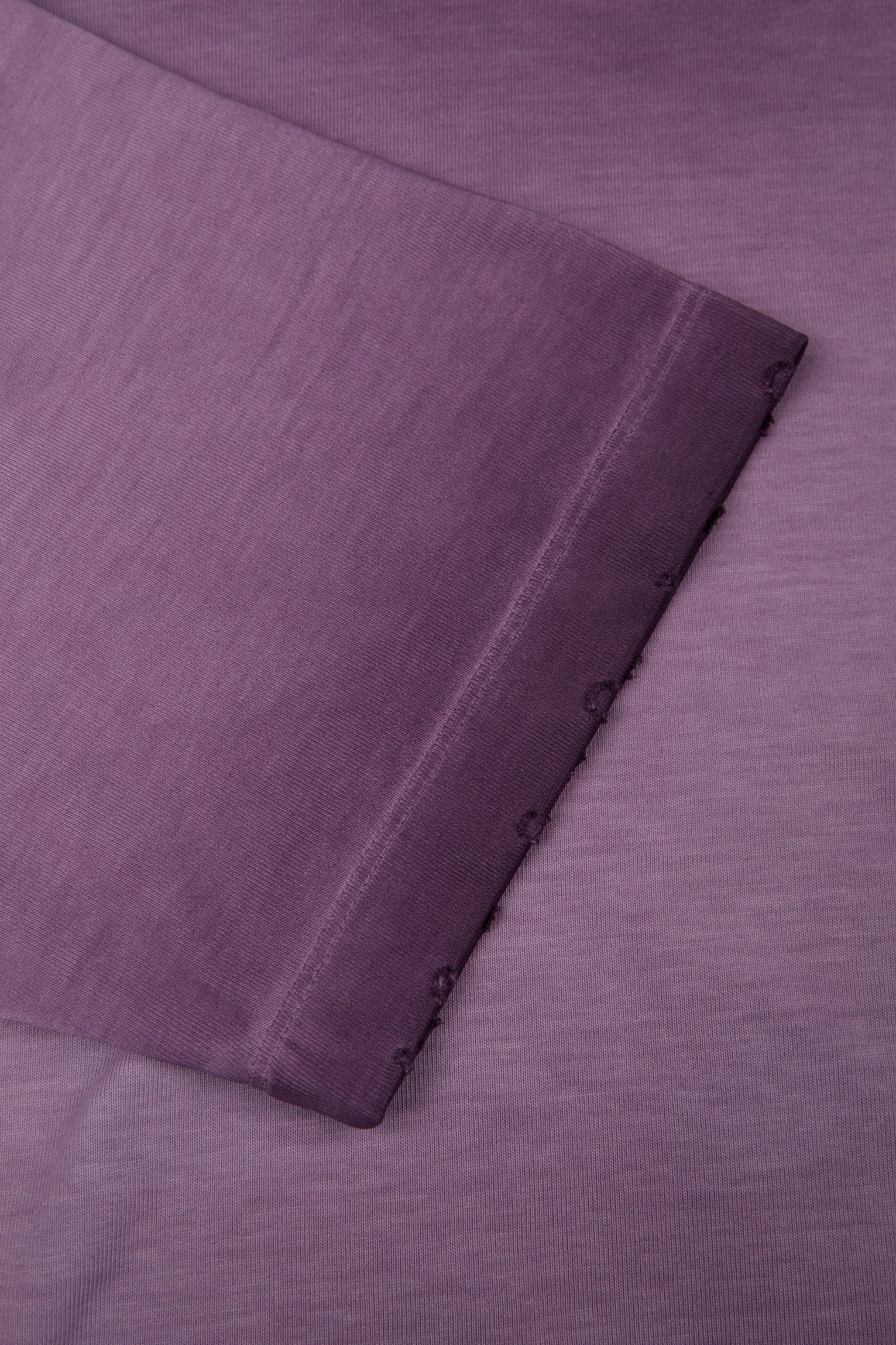 DUMIST Washed Raw Edge Essential Tee