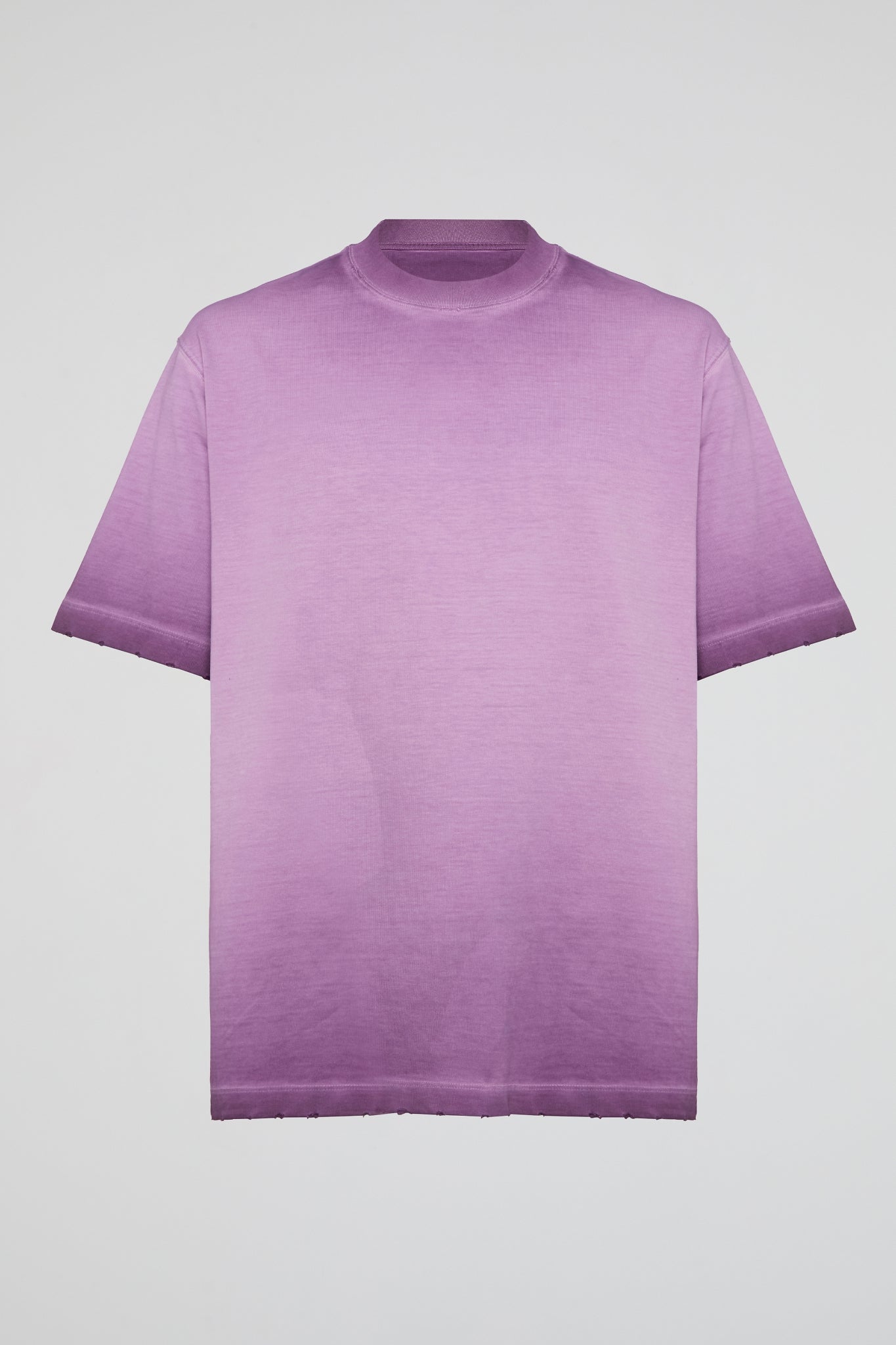 DUMIST Washed Raw Edge Essential Tee