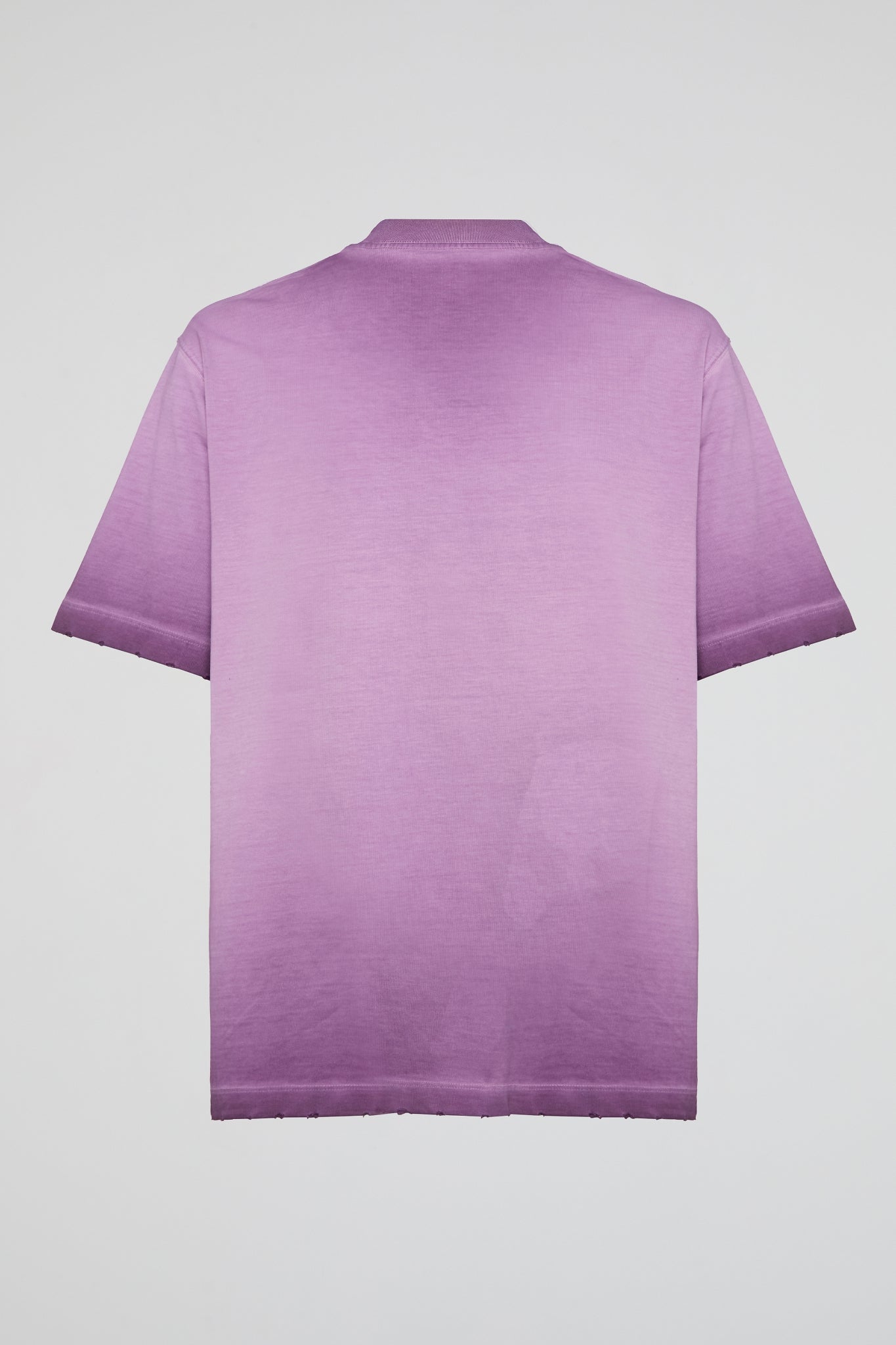 DUMIST Washed Raw Edge Essential Tee