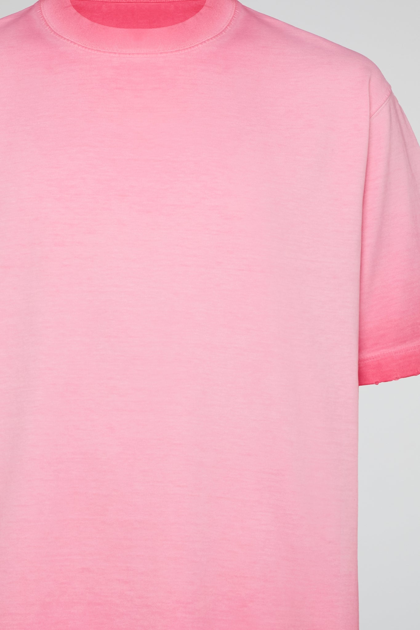 DUMIST Washed Raw Edge Essential Tee