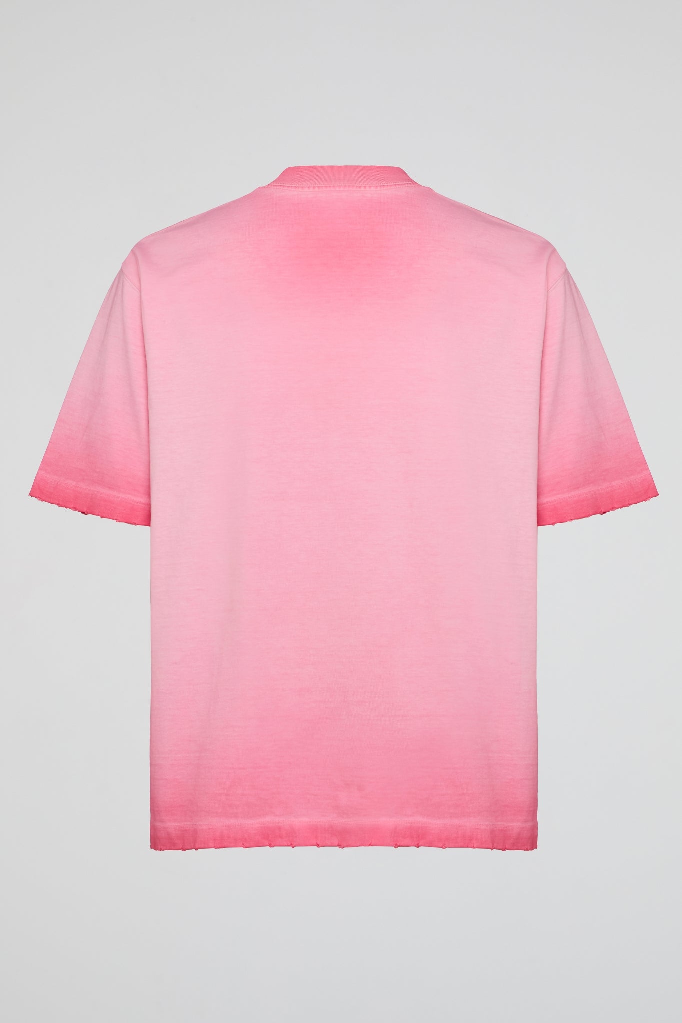 DUMIST Washed Raw Edge Essential Tee