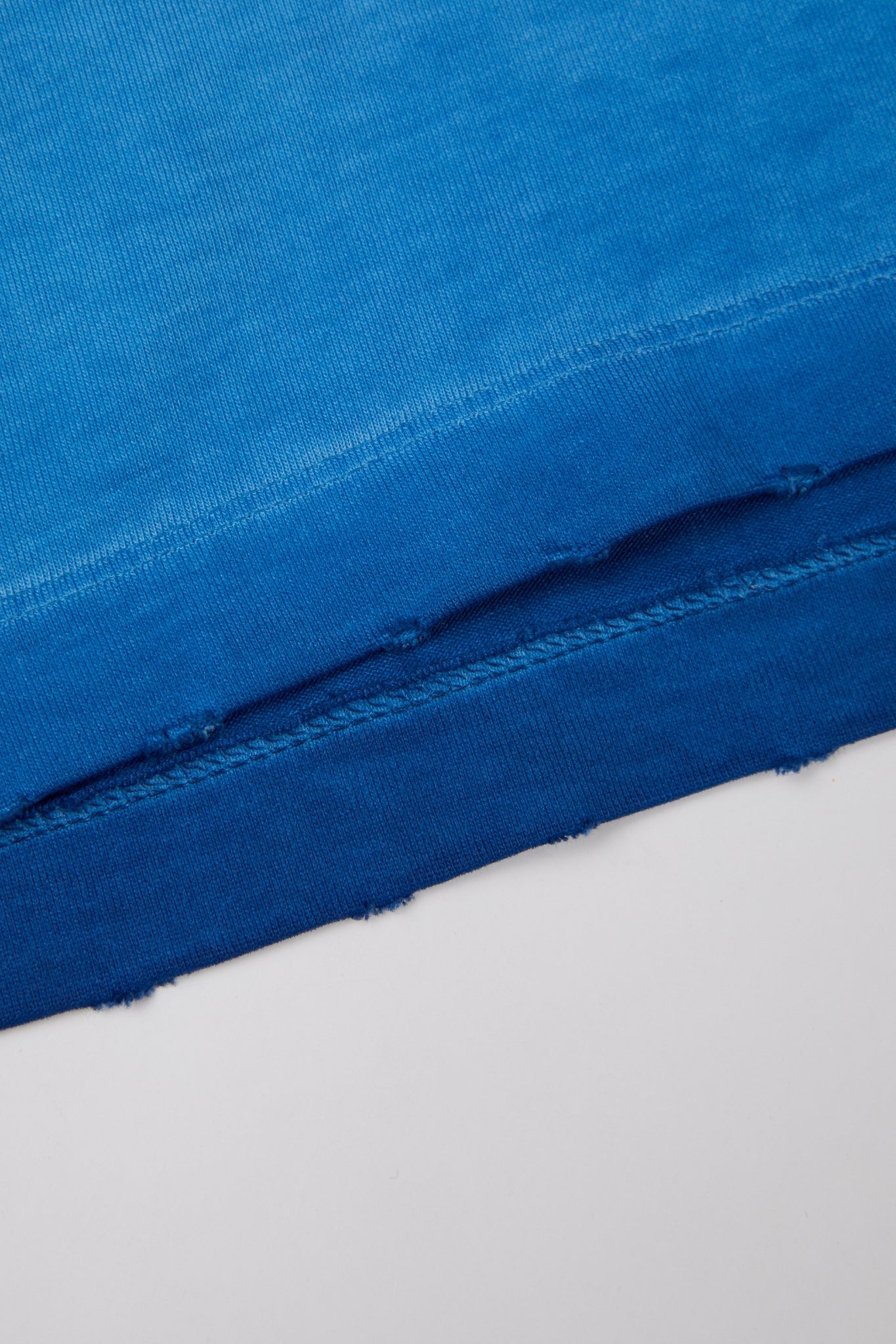 Washed Raw Edge Essential Tee