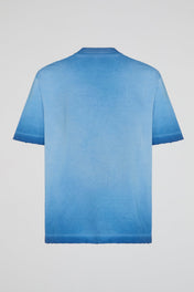 DUMIST Washed Raw Edge Essential Tee