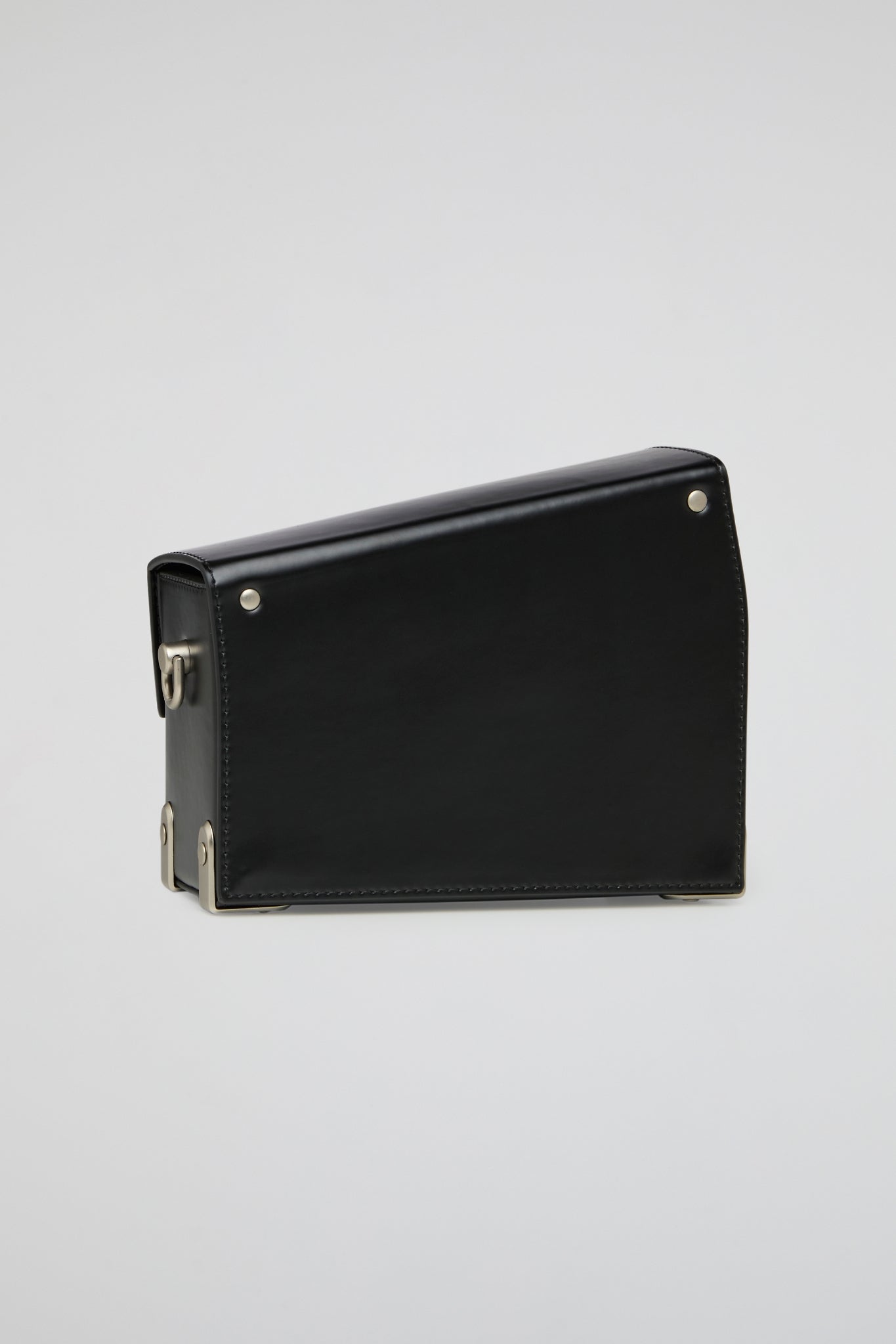 DUMIST - BLACK LEATHER SHOULDER BAG & MINI SATCHEL