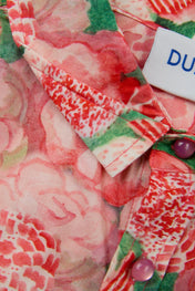 Floral Print Short Sleeve Shirt
