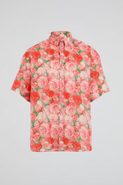 Floral Print Short Sleeve Shirt