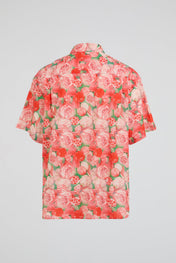 Floral Print Short Sleeve Shirt