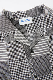 Monochrome Patchwork Shirt