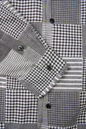 Monochrome Patchwork Shirt